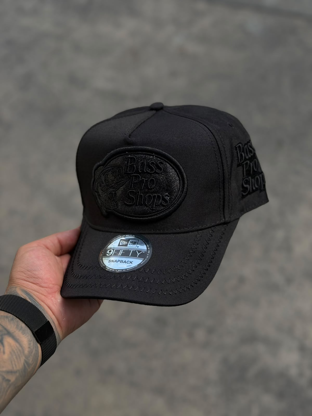 Gorra Bass Pro Shop Triple Black